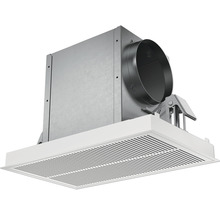Deckenlüfter mit Metallgehäuse und Lüftungsgitter