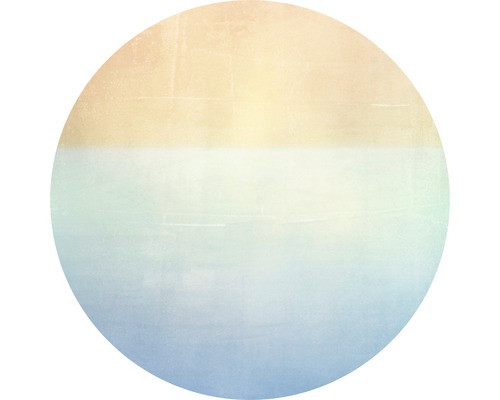 Fototapete selbstklebend D1-052 Dot Balance Ø 125 cm Kreisförmige Illustration mit Farbverlauf