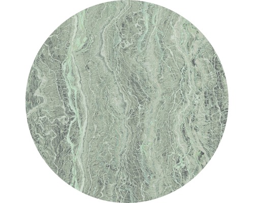 Papier peint panoramique autocollant D1-008 Dot Green Marble Ø 125 cm