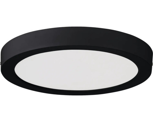 Plafonnier Idun-E LED 24.2 W 2600 lm rond noir