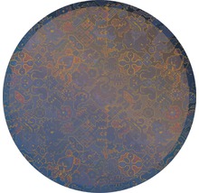Runder Teppich mit orientalischem Muster