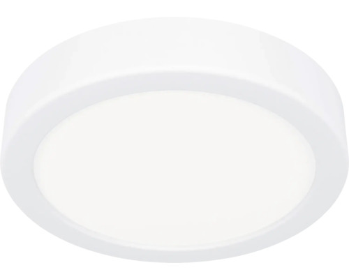 Plafonnier Fueva 6 LED 7.5 W 1000 lm rond blanc