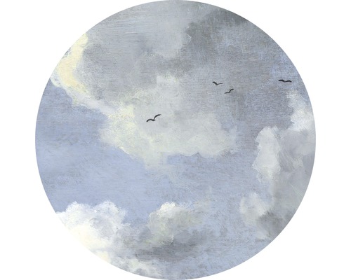 Papier peint panoramique autocollant D1-037 Dot Simply Sky Ø 125 cm