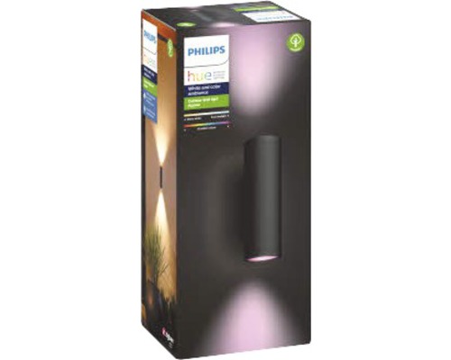 Emballage d''une applique murale d''extérieur Philips Hue White and Color Ambiance