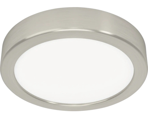 Deckenlampe Fueva 6 LED 7,5 W 1000 lm rund nickel-matt