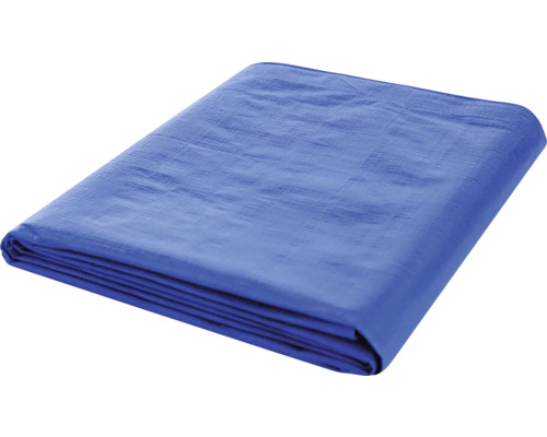 Bâche textile 140 g/m² argent-bleu 2 x 3 m