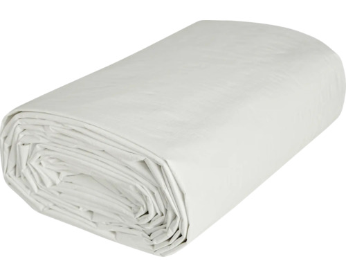 Bâche textile 140 g blanche 10 x 14 m