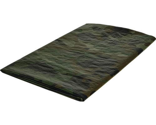 Bâche textile 90g/m² camouflage vert 2 x 3 m