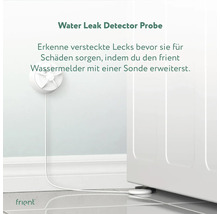 Wassermelder mit Sonde neben Waschmaschine zur Leckerkennung