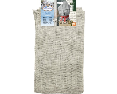 Sac de jute de protection hivernale Videx 60x110 cm gris