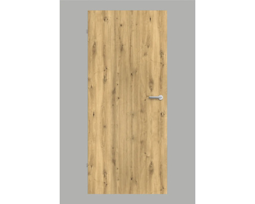 Porte en bois avec poignée