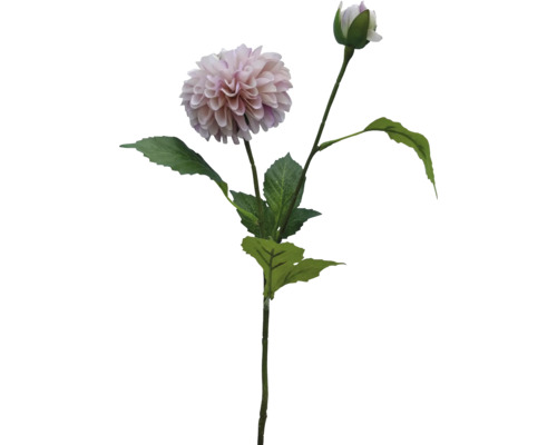 Fleur artificielle Dahlia 62 cm blanc