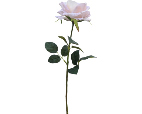 Fleur artificielle Rose 36 cm blanc