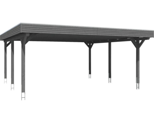 Freistehender Carport aus Holz