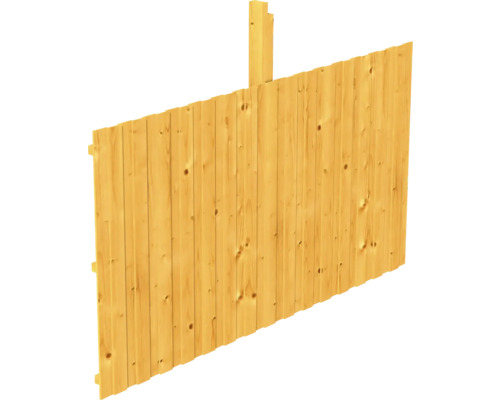 Paroi arrière coffrage de couvercle SKAN HOLZ 341 x 180 cm chêne clair