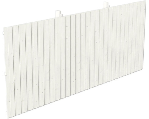 Paroi arrière coffrage de couvercle SKAN HOLZ 550 x 220 cm blanc