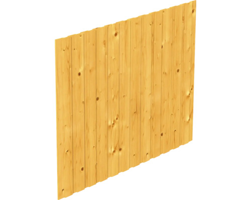 Paroi latérale coffrage de couvercle SKAN HOLZ 230 x 180 cm chêne clair