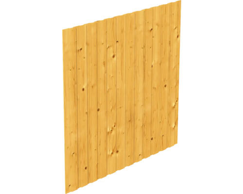 Paroi latérale coffrage de couvercle SKAN HOLZ 230 x 220 cm chêne clair