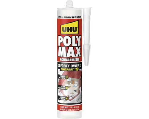Colle de montage UHU POLY MAX Sofort Power 300 g