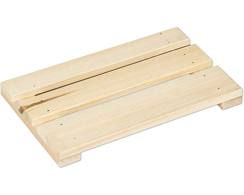 Tablette Buildify petit pour kit de caisse en bois non traité 20x28x13,5 cm Palette en bois avec trois planches