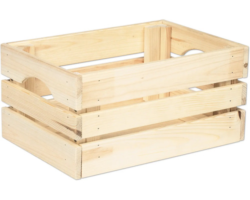 Caisse en bois construction modulaire 32x22x11 cm