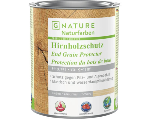 G-NATURE Holzschutzfarbe farblos Aussen/Innen 750 ml