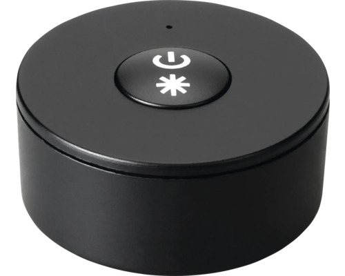 Radium Fernbedienung ZGB DOT Smart Home-fähig LMZA4537 Schwarzer intelligenter Schalter zur Lichtsteuerung