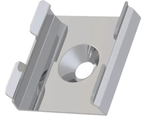 Radium Metallhalterung Befestigungsclip für Small U-Profile ZTPA4563 Befestigungsclip für Installationen