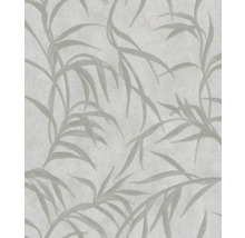 Papier peint intissé 34286 City Glow Floral gris argent