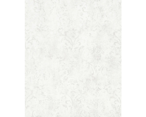 Papier peint intissé 34290 City Glow ornement blanc Papier peint blanc à motifs floraux