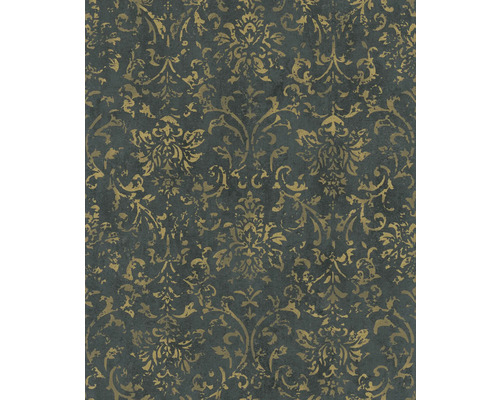 Papier peint intissé 34292 City Glow Ornement argent Papier peint à motif floral