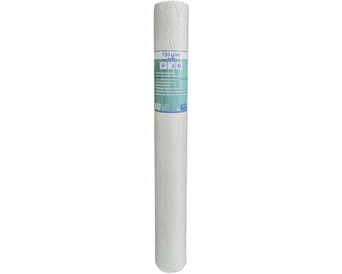 Malervlies Abdeckvlies 135 g/m² weiß 1 x 25 m Rolle Unkrautvlies, 135 Gramm pro Quadratmeter