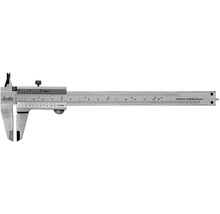 Pied à coulisse en acier inoxydable avec échelle de mesure