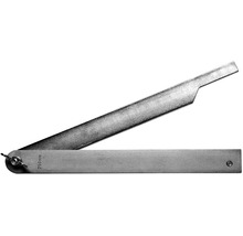 Rapporteur d''angle en métal, 250 mm