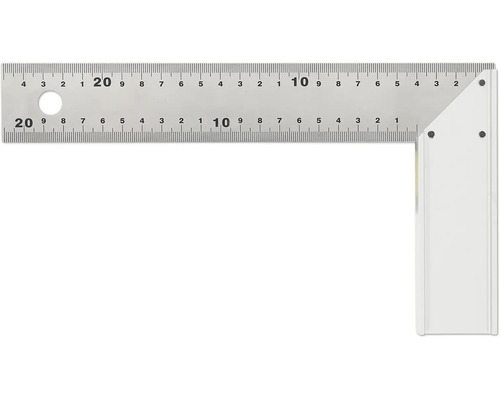 Équerre avec échelle de mesure pour mesurer et marquer avec précision les angles droits