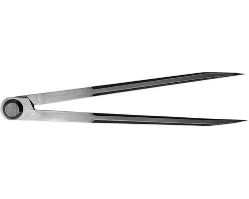 Compas à pointes sèches en métal