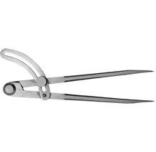 Compas à pointes en métal