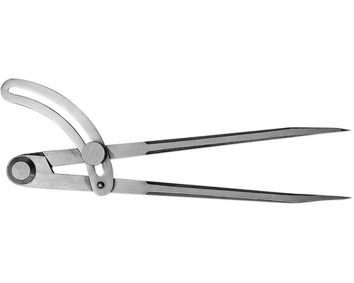 Compas à pointes en métal