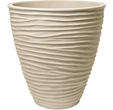Blumentopf mit wellenförmiger Textur