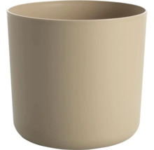 Zylinderförmiger Pflanztopf aus Kunststoff