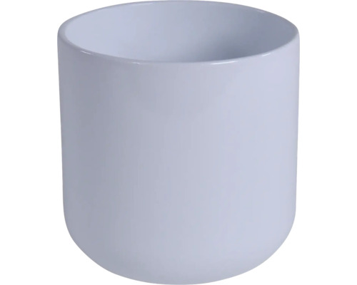 Cache-pot Natalya Ø 13 H 12,6 cm blanc