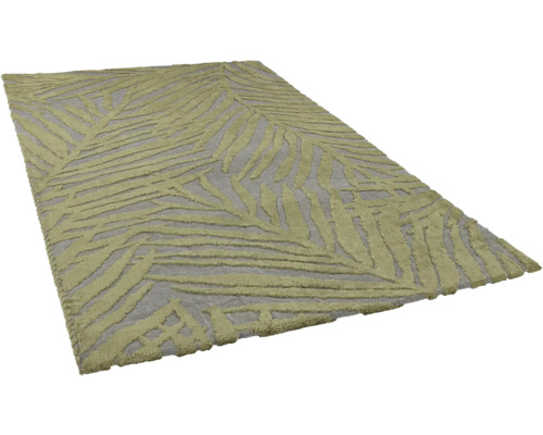 Tapis à motif de feuilles