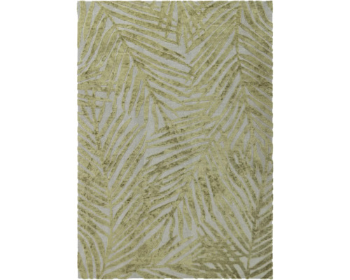 Tapis Miami Leaf sauge 140x200 cm