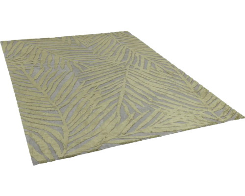 Tapis à motif de feuilles