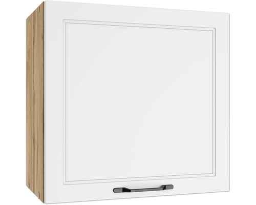Hängeschrank Held Möbel Lübeck BxHxT 60x57x34 cm Frontfarbe weiss Korpusfarbe wotan eiche