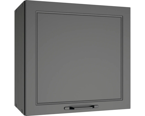 Hängeschrank Held Möbel Lübeck BxHxT 60x57x34 cm Frontfarbe grau Korpusfarbe graphit