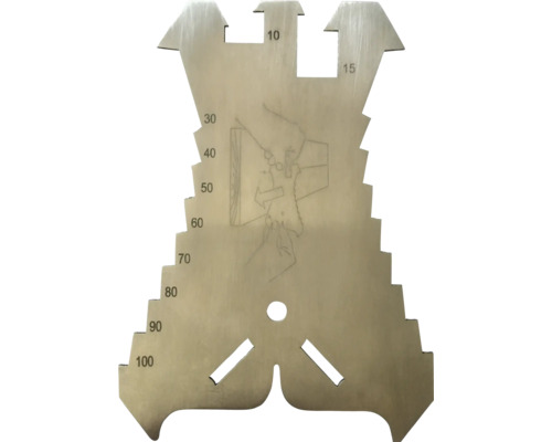 Jauge de soudure pour mesurer les paramètres de soudure