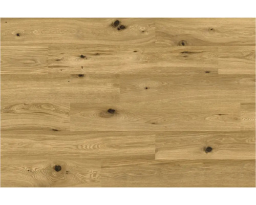 Holzboden aus Eiche mit Astlöchern