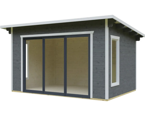 Gartenhaus mit Schiebetür und Fenster