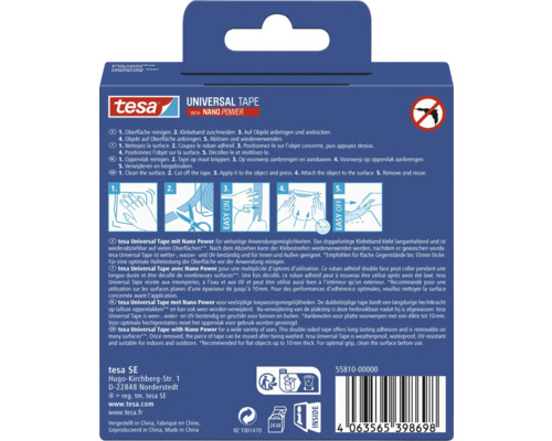 Tesa Universal Tape mit Nano Power